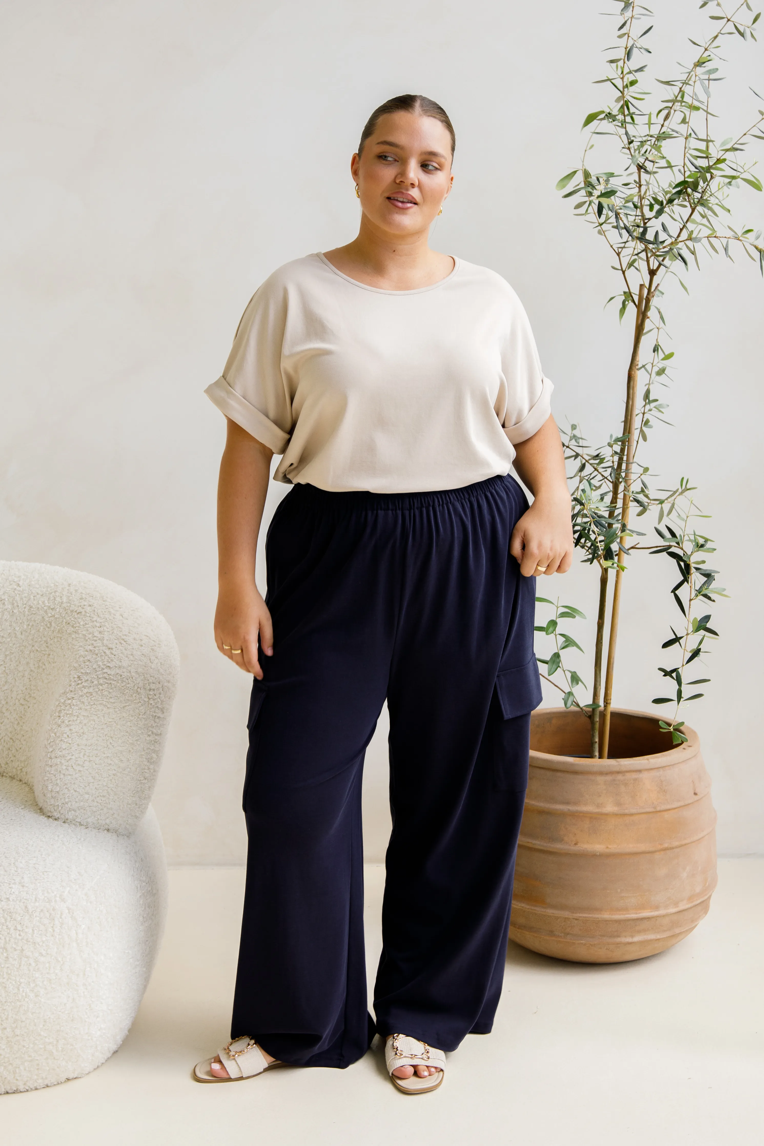 Eden Lounge Pants | Midnight Navy