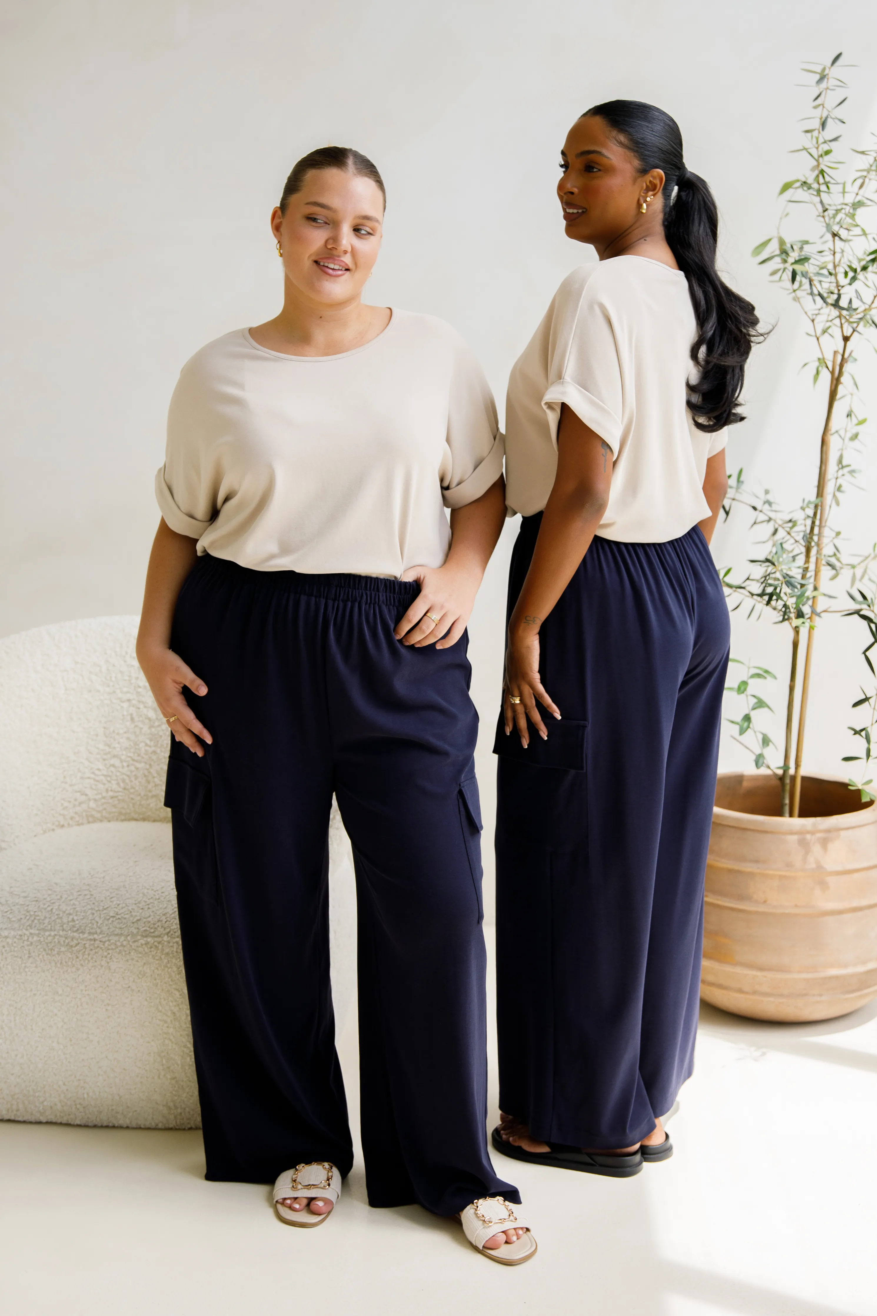 Eden Lounge Pants | Midnight Navy
