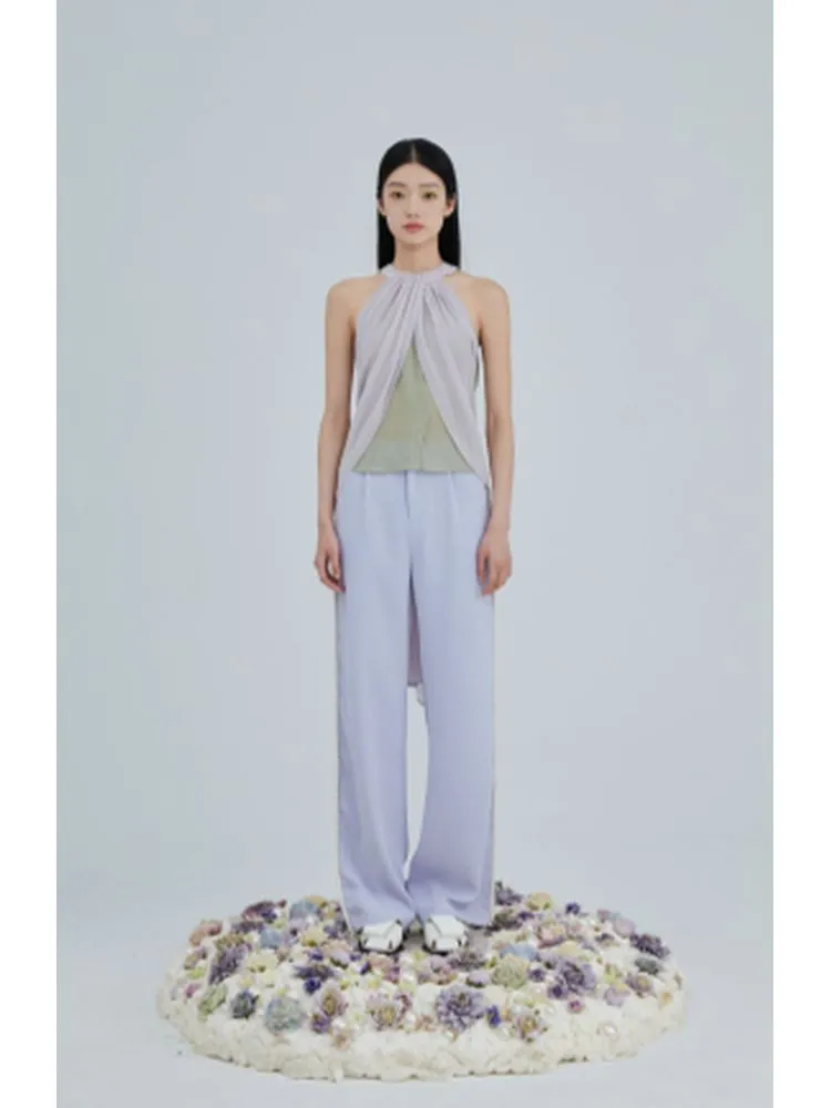 Elegant sleeveless top【s0000001958】
