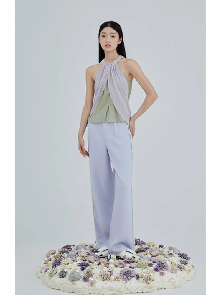 Elegant sleeveless top【s0000001958】