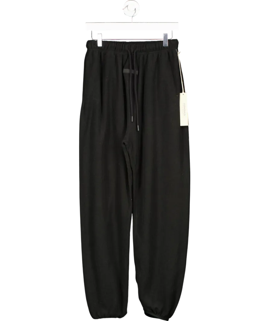 Essentials Fear of God Black Lounge Sweatpant UK S