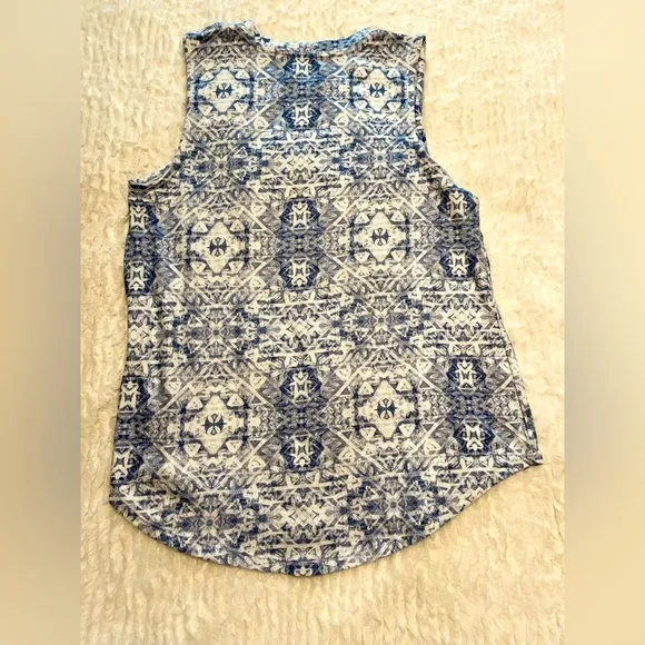 EUC S P.J. Salvage Sleeveless Top and Bottom Pajama Lounge Wear Set