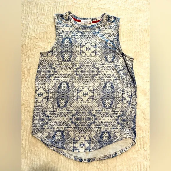 EUC S P.J. Salvage Sleeveless Top and Bottom Pajama Lounge Wear Set