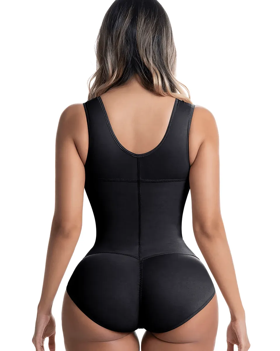 Fajas Sonryse Panty Bodysuit Shapewear with Built-in Bra