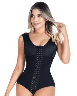 Fajas Sonryse Postpartum Panty Shapewear Bodysuit with Built-in Bra