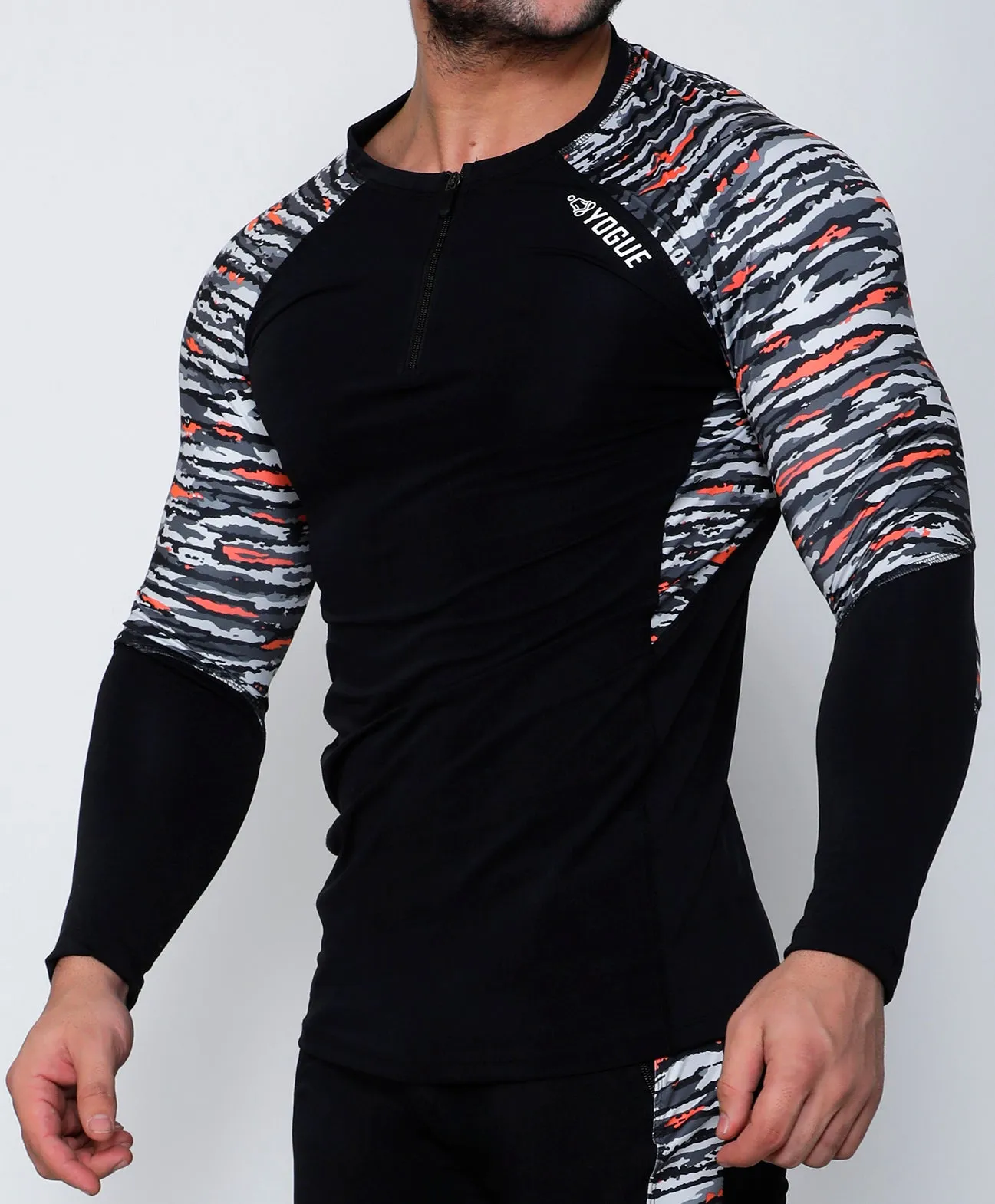 Fierce Black Full Sleeve Compression