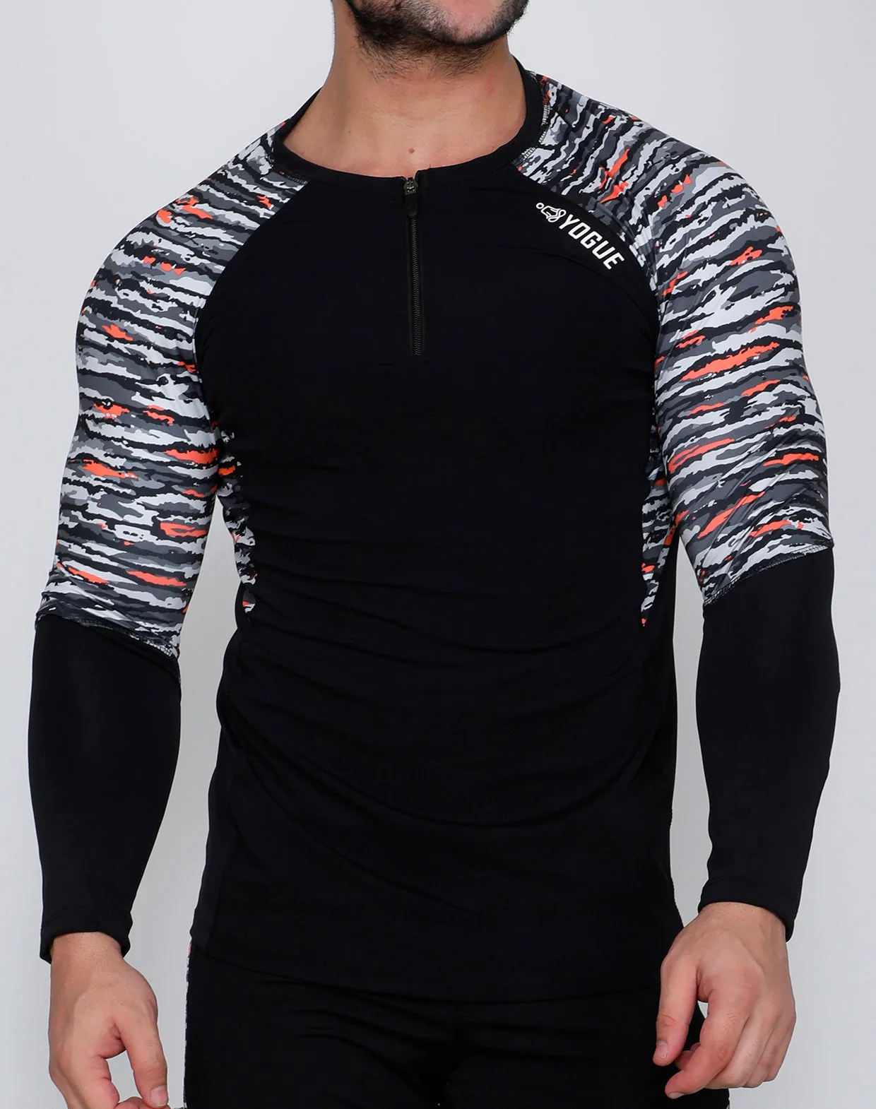Fierce Black Full Sleeve Compression