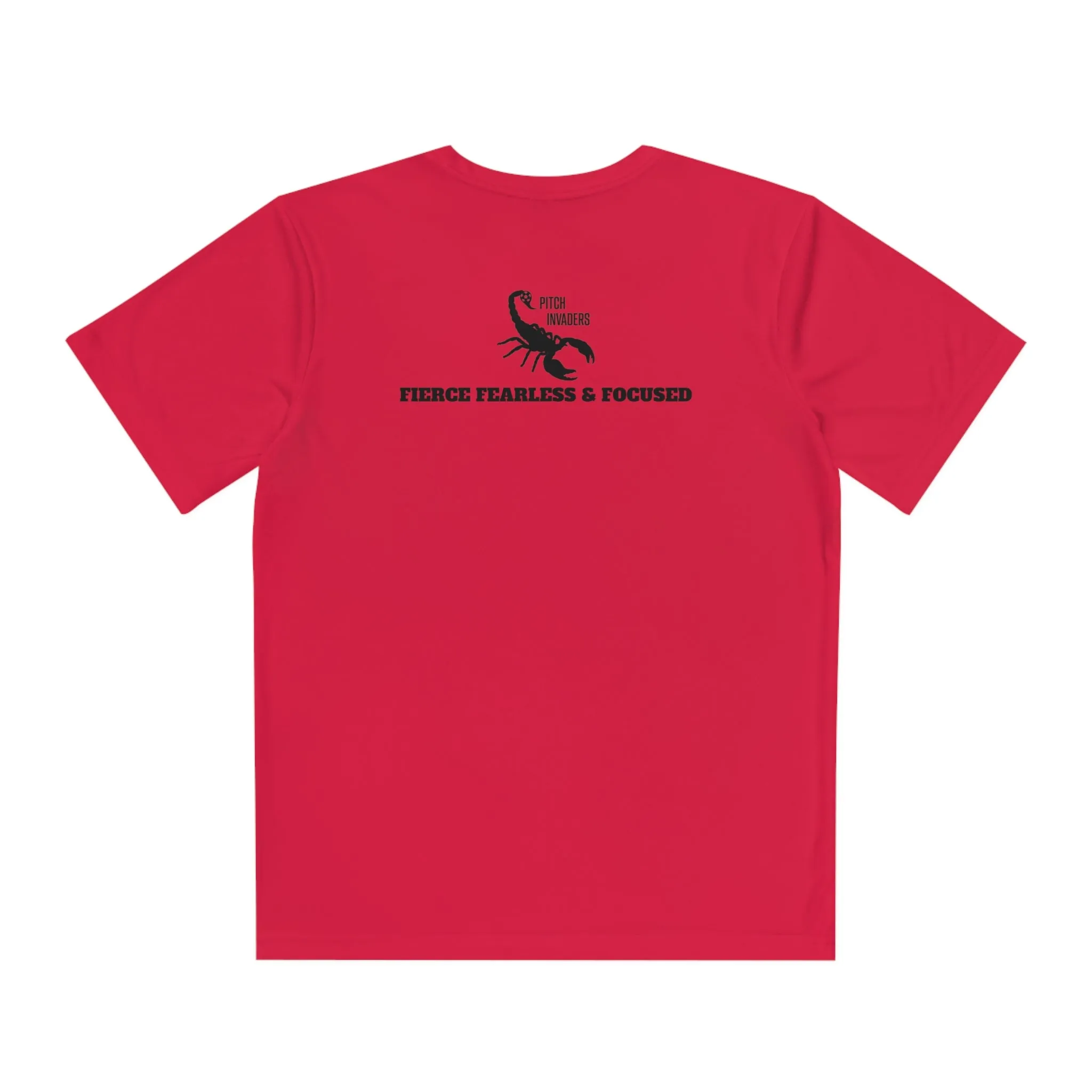 FIERCE FEARLESS & FOCUSED Youth Athletic T-Shirt (Unisex)
