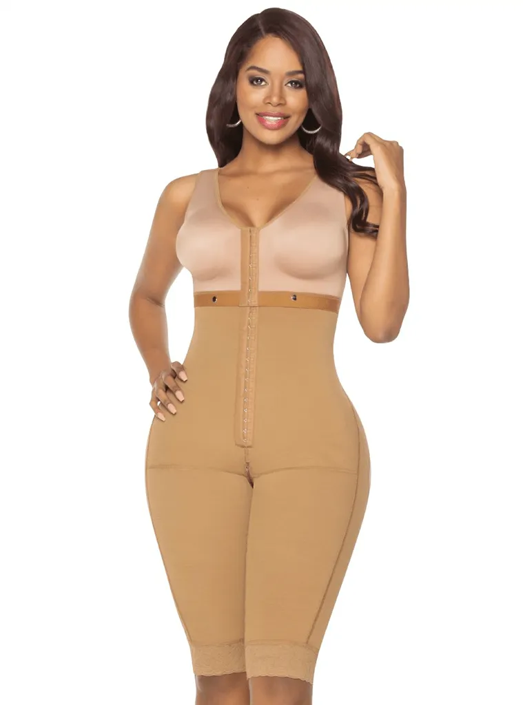 Final Sale Clearance Equilibrium Post Op One Piece Girdle With Built In Bra
