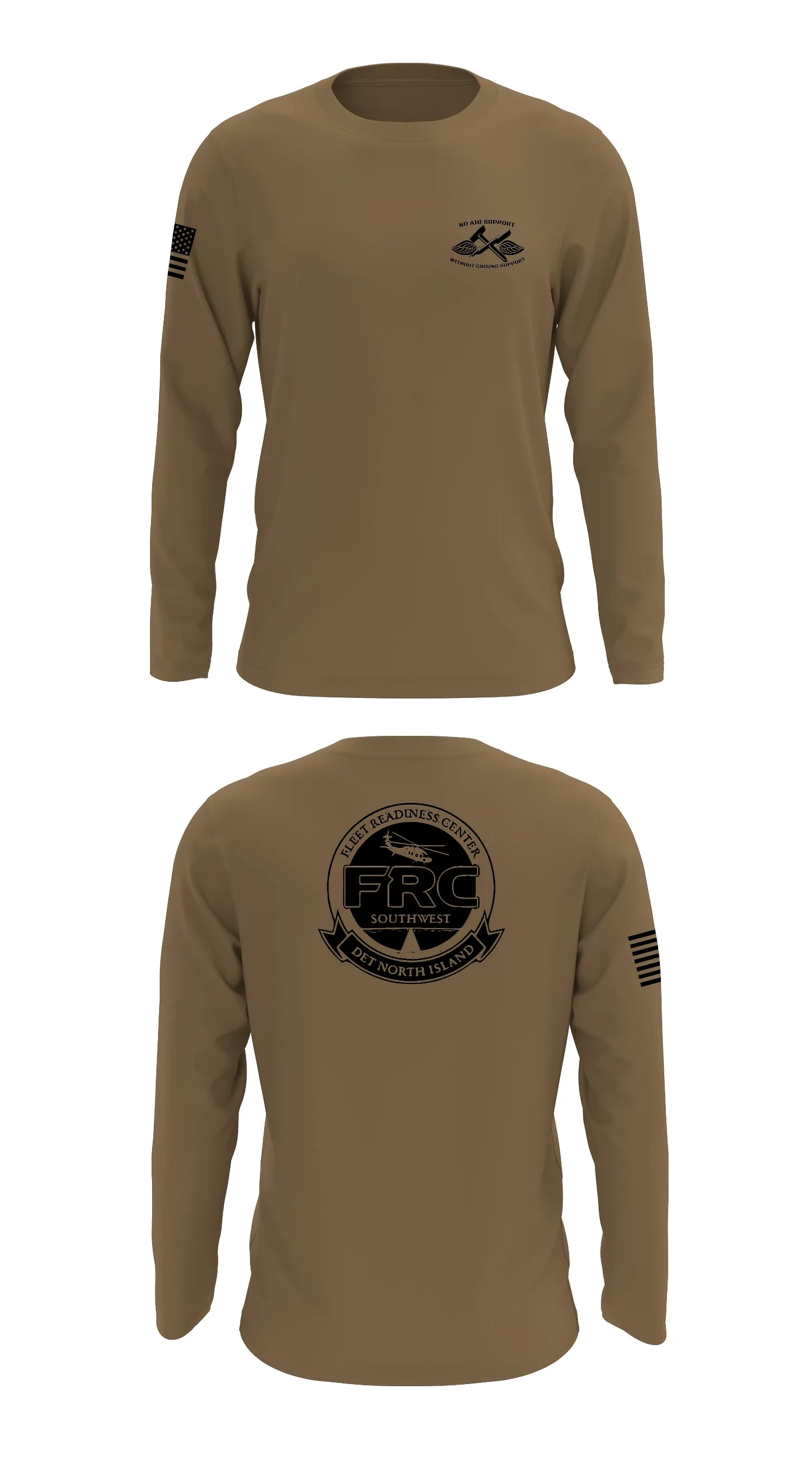 Fleet readiness Center Southwest Store 1 Core Men's LS Performance Tee - 60750778310
