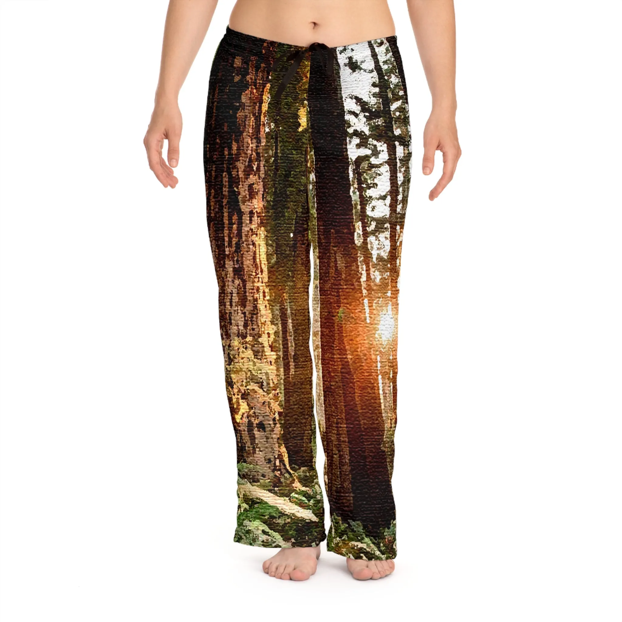 Forest Women's Pajama Pants (AOP)