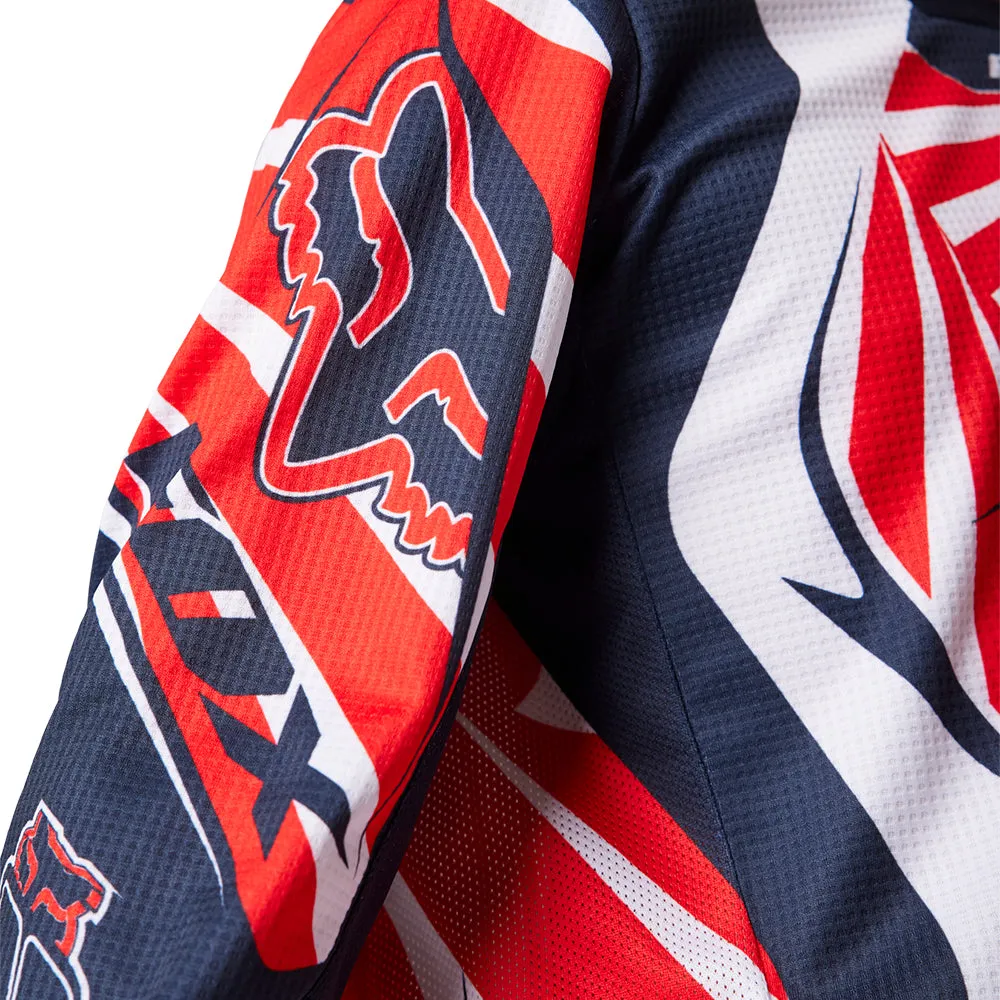 FOX YOUTH 180 GOAT JERSEY [NAVY]