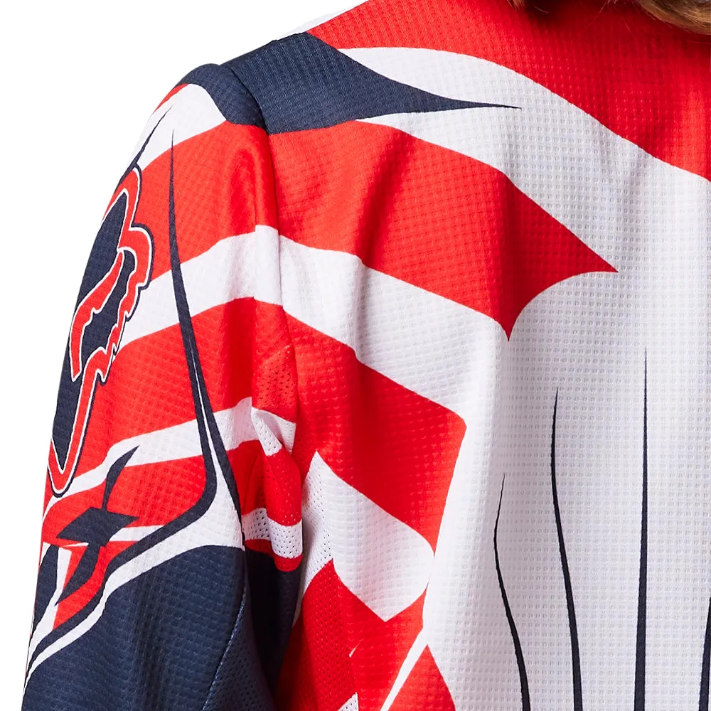 FOX YOUTH 180 GOAT JERSEY [NAVY]