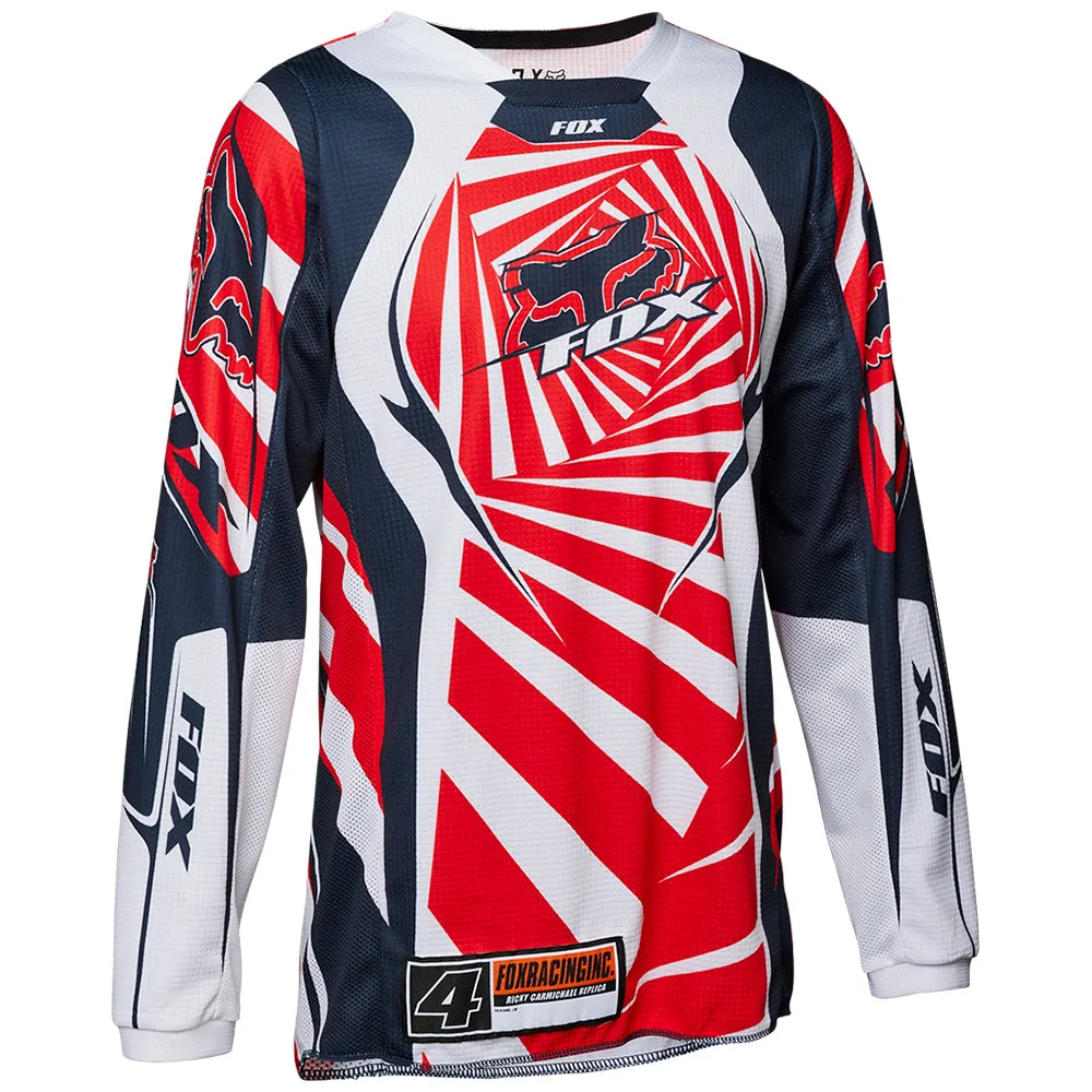 FOX YOUTH 180 GOAT JERSEY [NAVY]