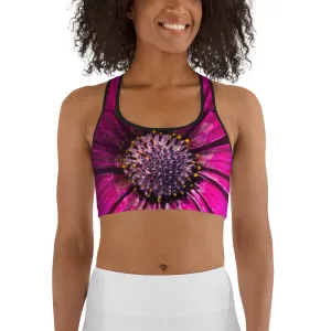 Fuchsia Forever Sports Bra