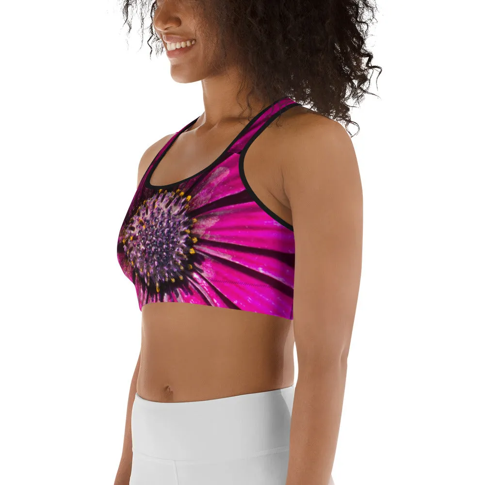 Fuchsia Forever Sports Bra