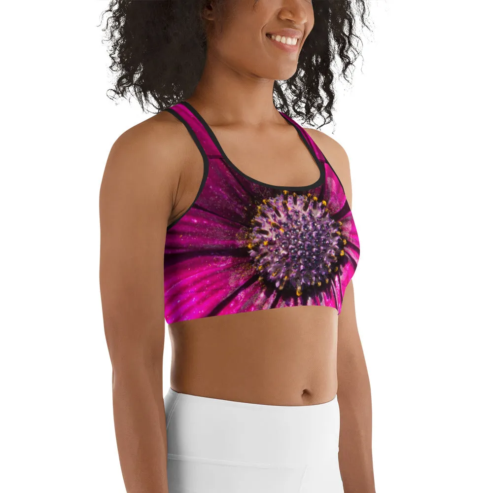 Fuchsia Forever Sports Bra