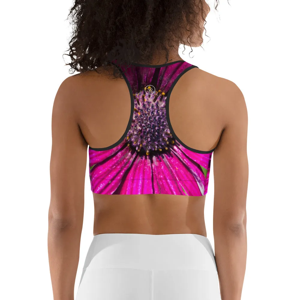 Fuchsia Forever Sports Bra