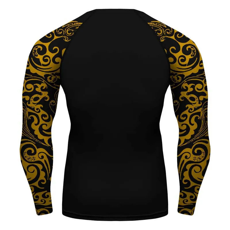 Game of Thrones House Greyjoy Longsleeve Quick Dry Compression Shirts Rash Guard