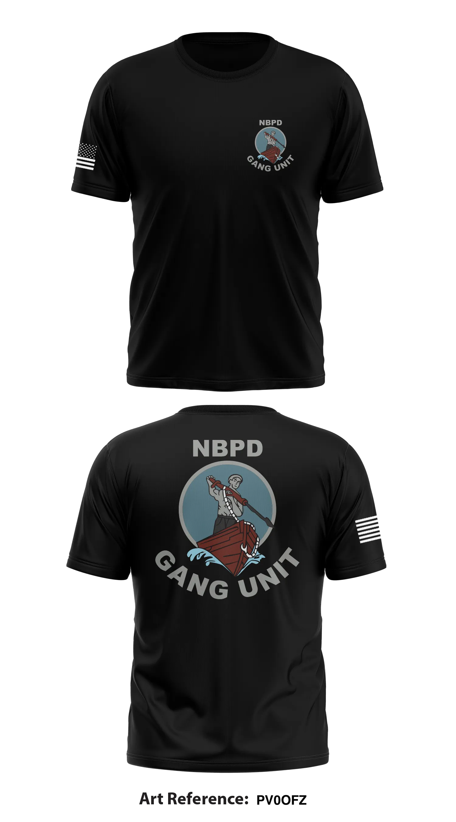Gang Unit Store 1 Core Men's SS Performance Tee - pV0OfZ