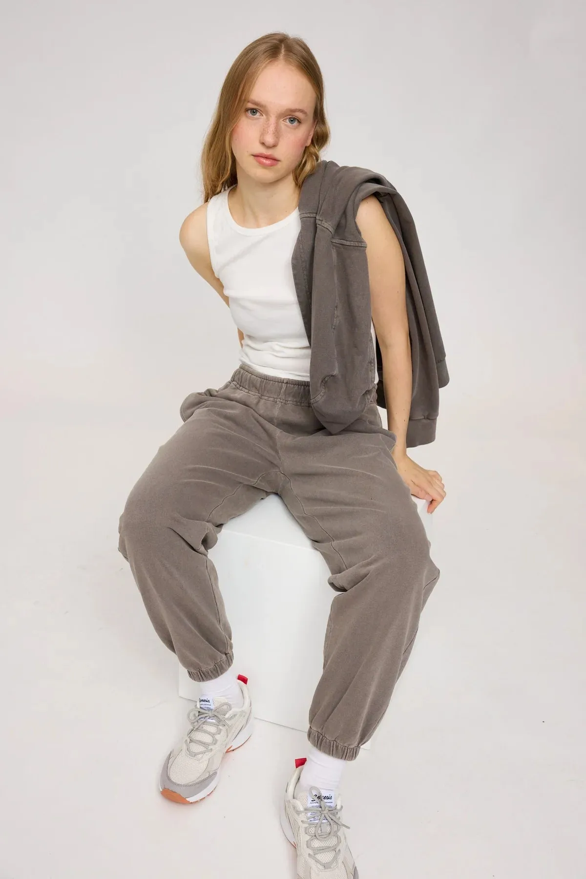 Genderless Sweat Pants Natural Dye