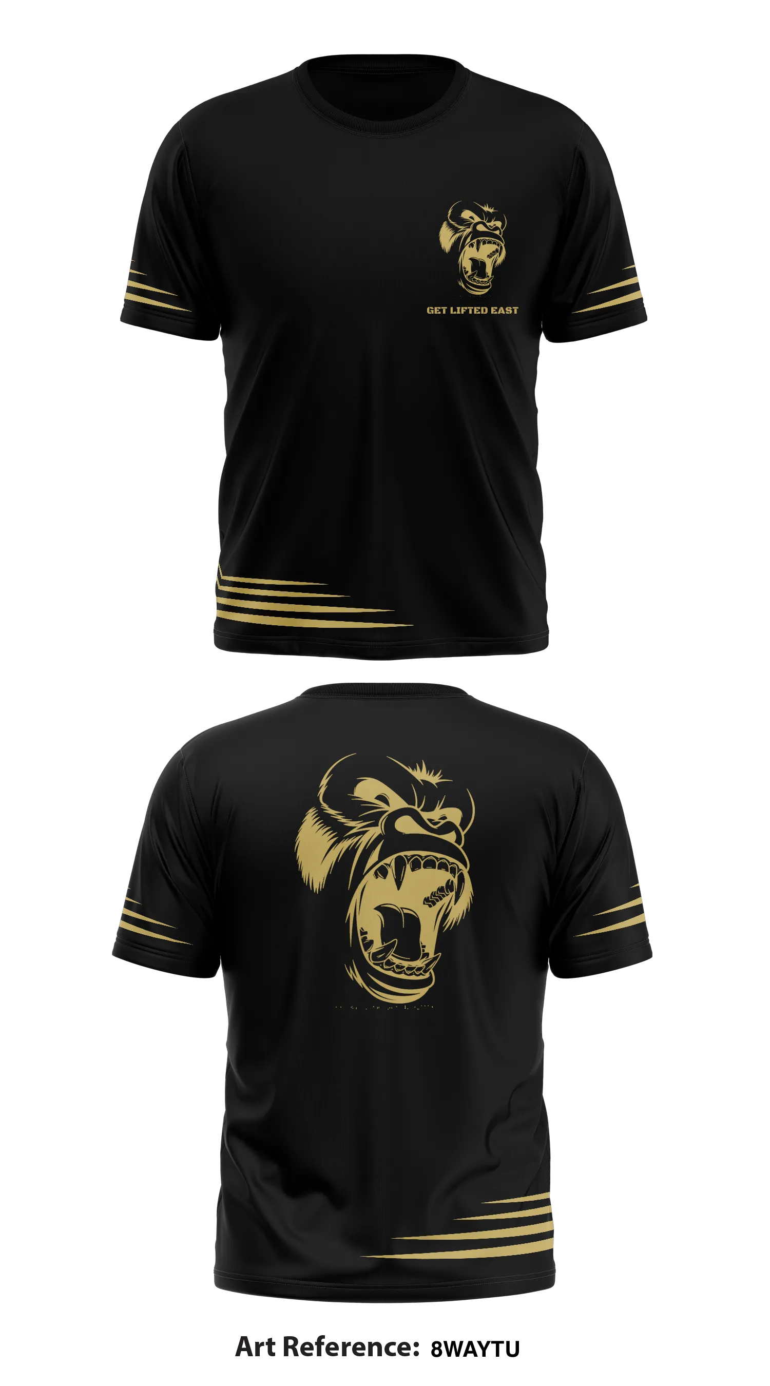 Get Lifted East Store 1 Core Men's SS Performance Tee - 8wAYtU