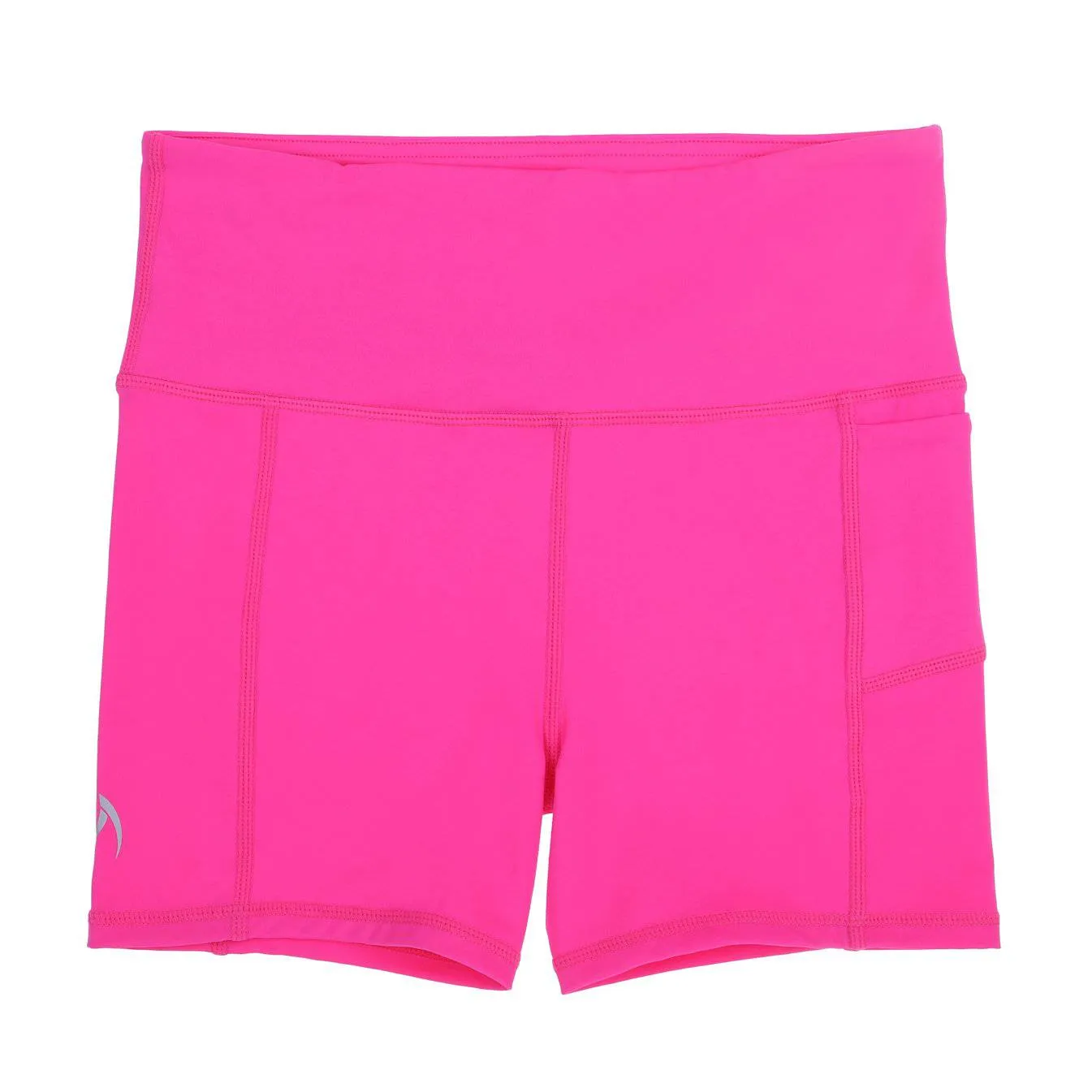 Girls Neon Pink Sports Shorts