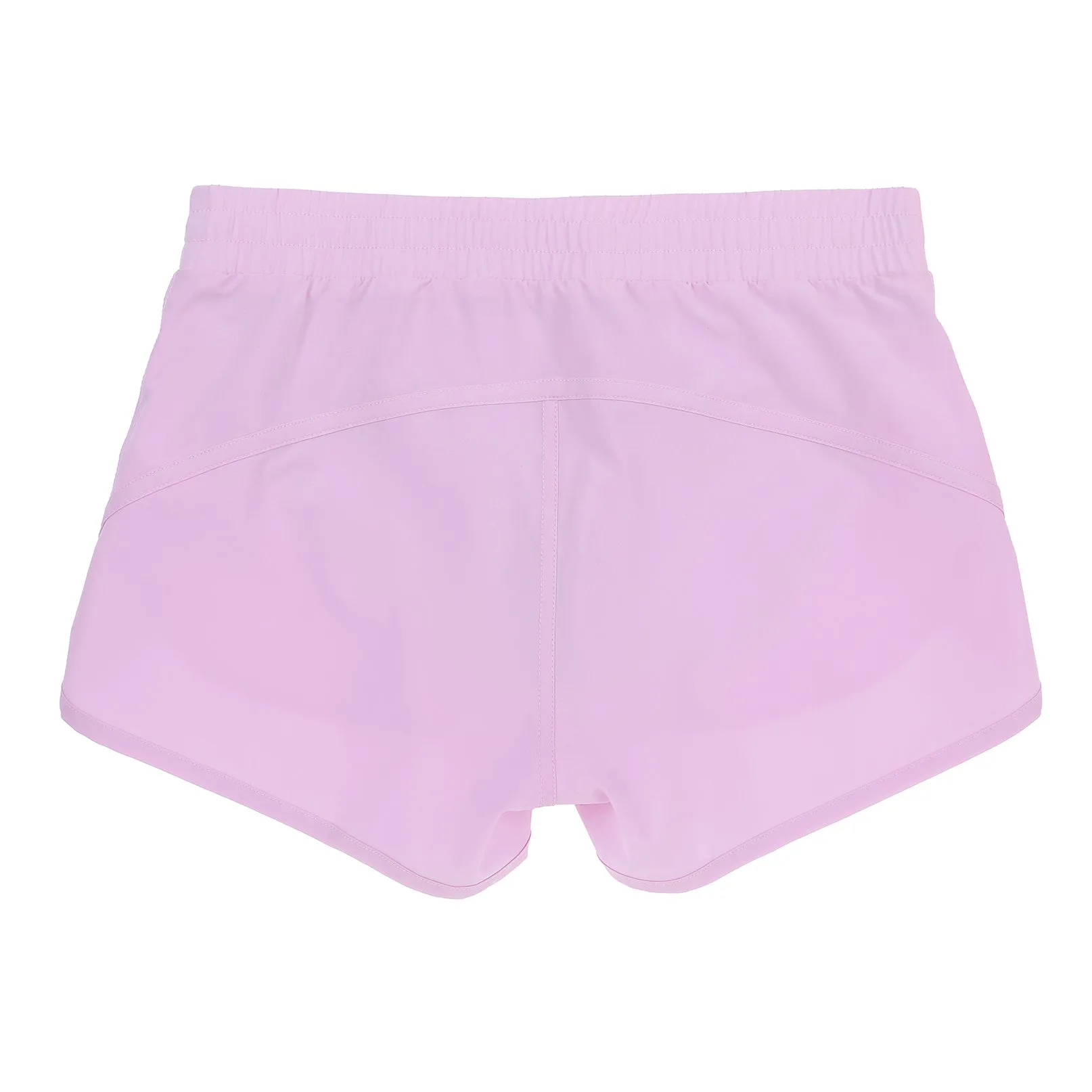 Girls Pink Recycled Fibre Running Shorts with Internal Brief