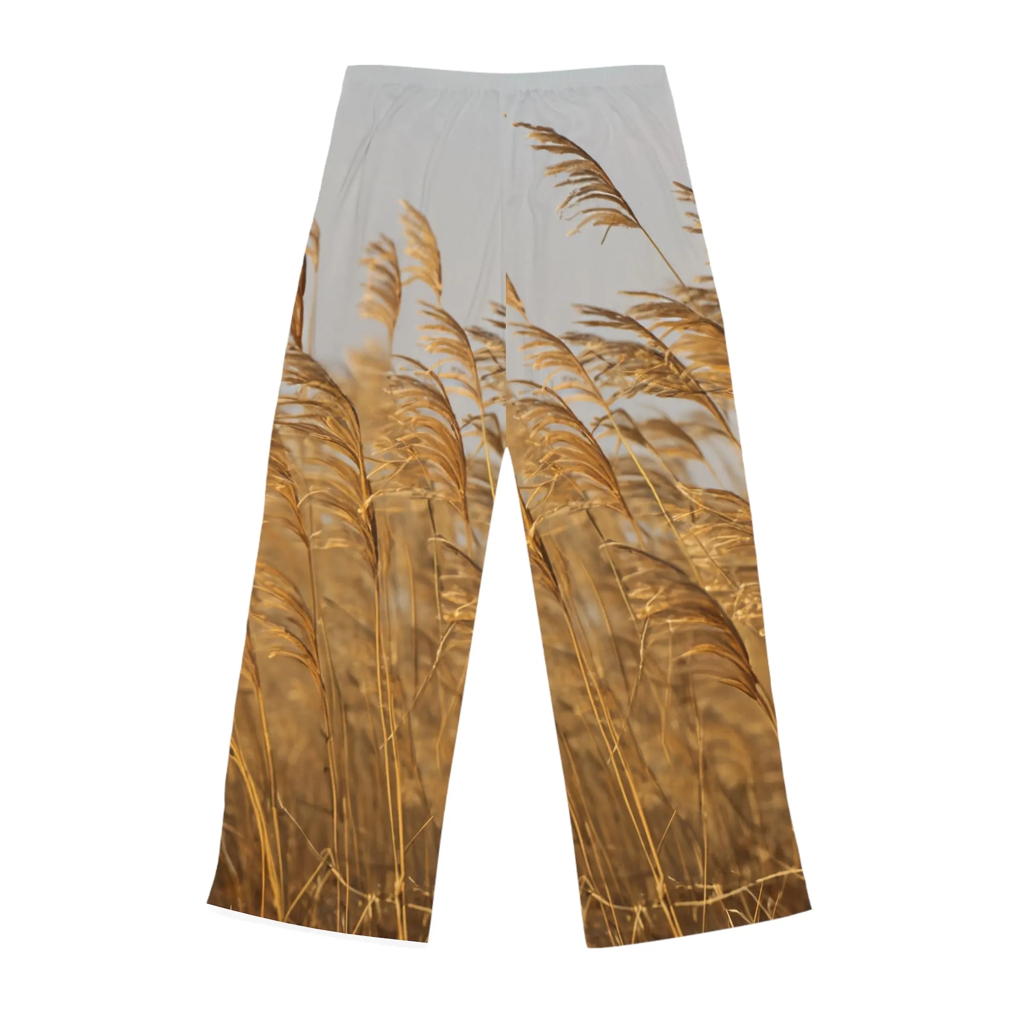 Golden Grass Women's Pajama Pants (AOP)