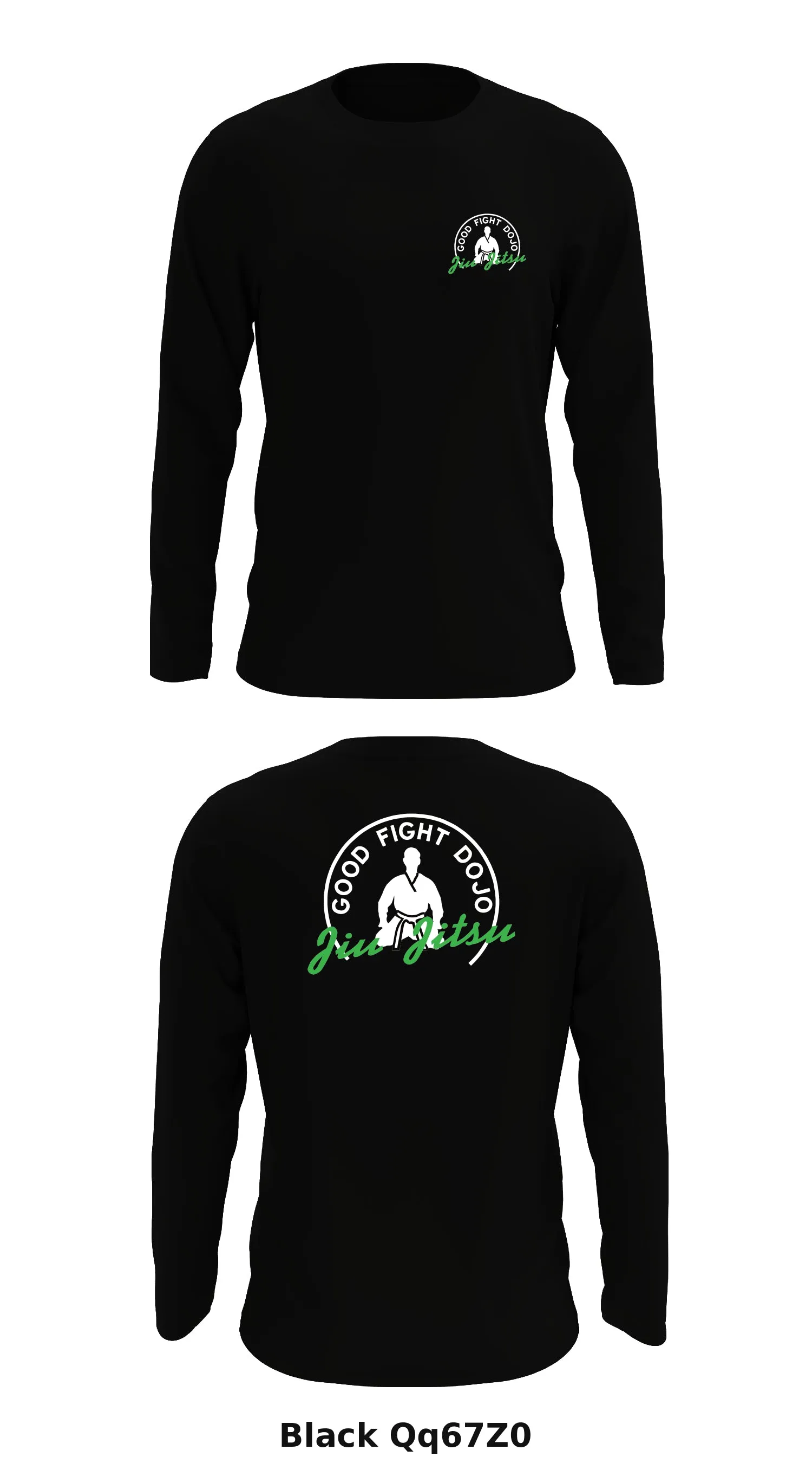 Good Fight Dojo Store 1 Core Men's LS Performance Tee - Qq67Z0