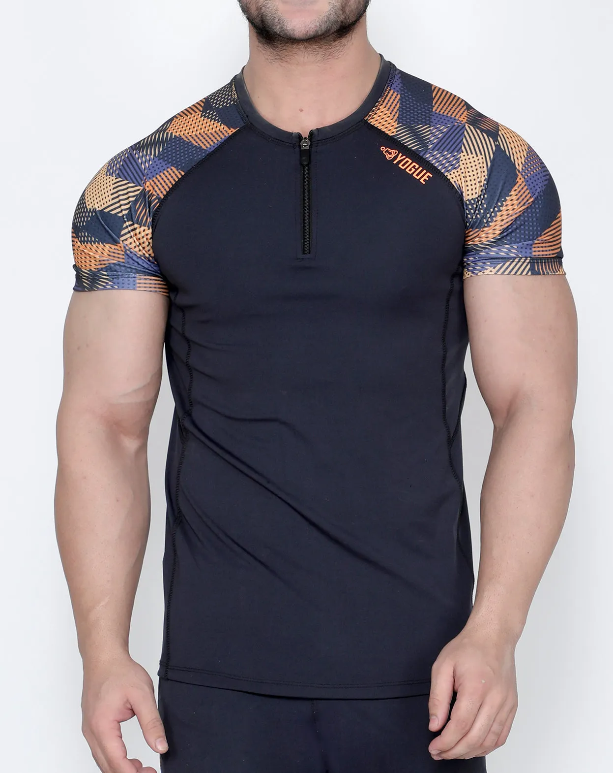 Graphite Crisscross Compression T-Shirt