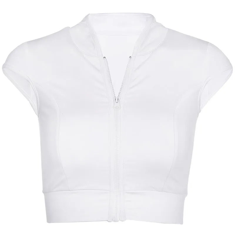 GXQIL 2020 Sport Top Women Breathable Yoga Gym Top Woman Comfortable Fitness Sports Tops Jogging Running Sports Bra Vest White