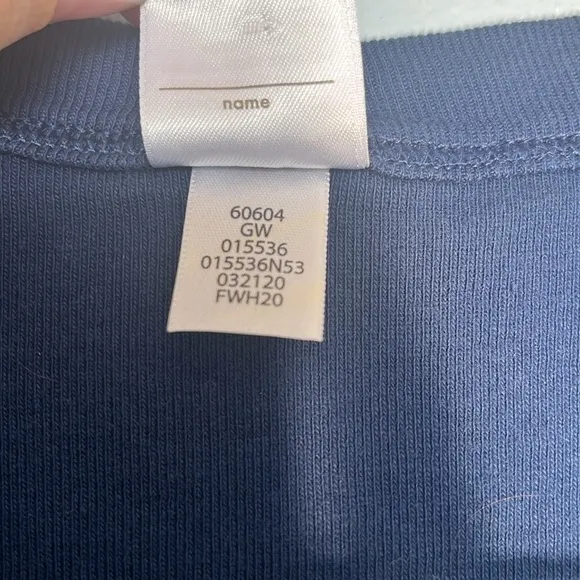Hanna Andersson Sprinkle Of Stars Blue Night Sky Matching Long John Pajamas