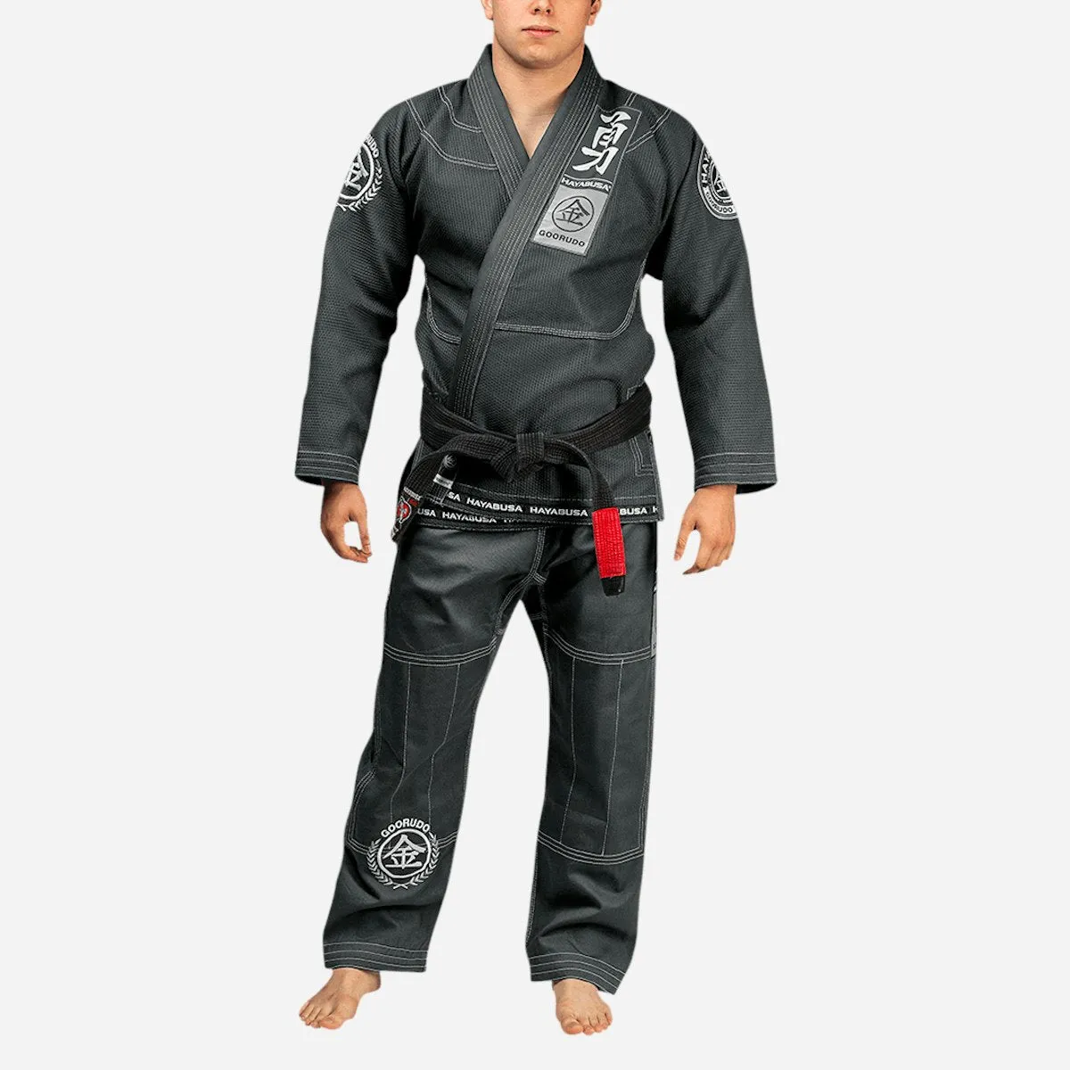 Hayabusa® Goorudo 3 Gold Weave Jiu Jitsu Gi | Premium gi with perfect fit | Sweat reduction | Jui Jitsu Uniform | Extra strong fabric