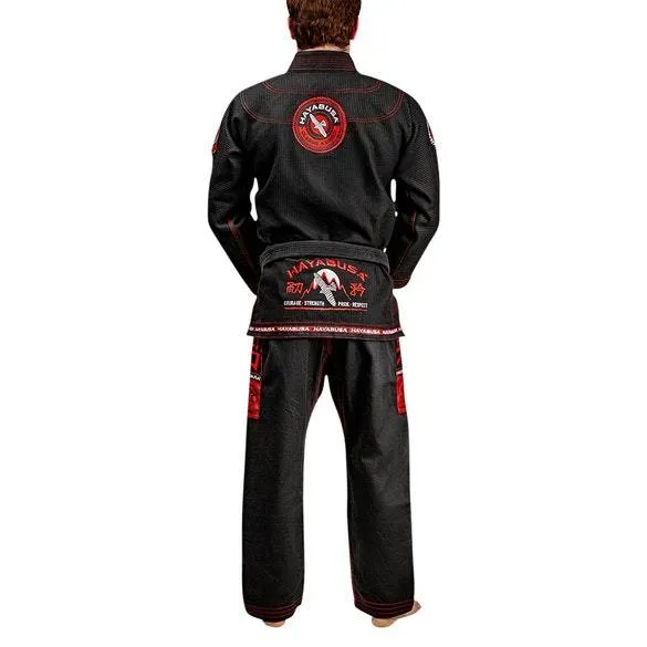Hayabusa® Goorudo 3 Gold Weave Jiu Jitsu Gi | Premium gi with perfect fit | Sweat reduction | Jui Jitsu Uniform | Extra strong fabric