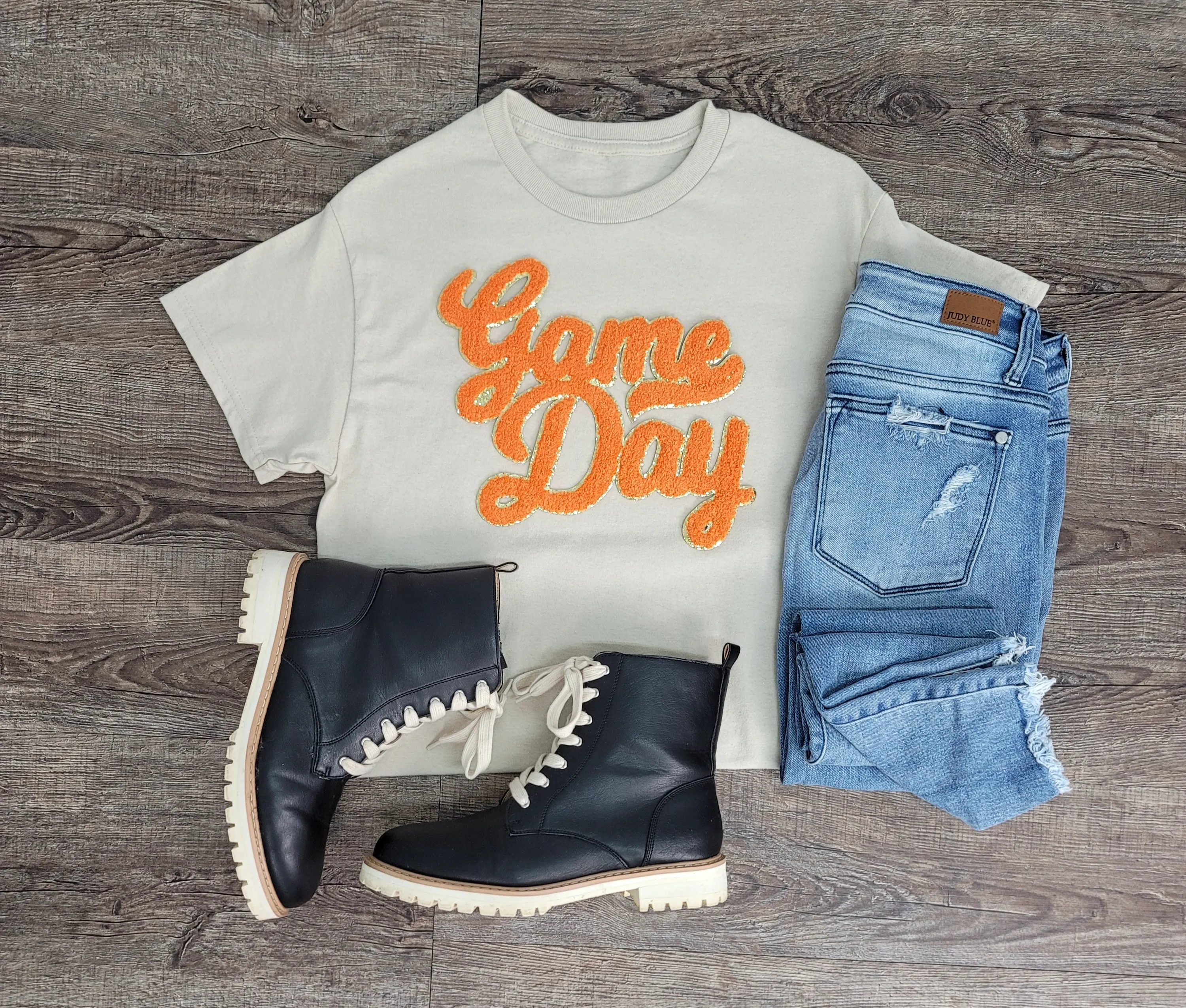 Hazel Blues® |  Game Day Patch Tee