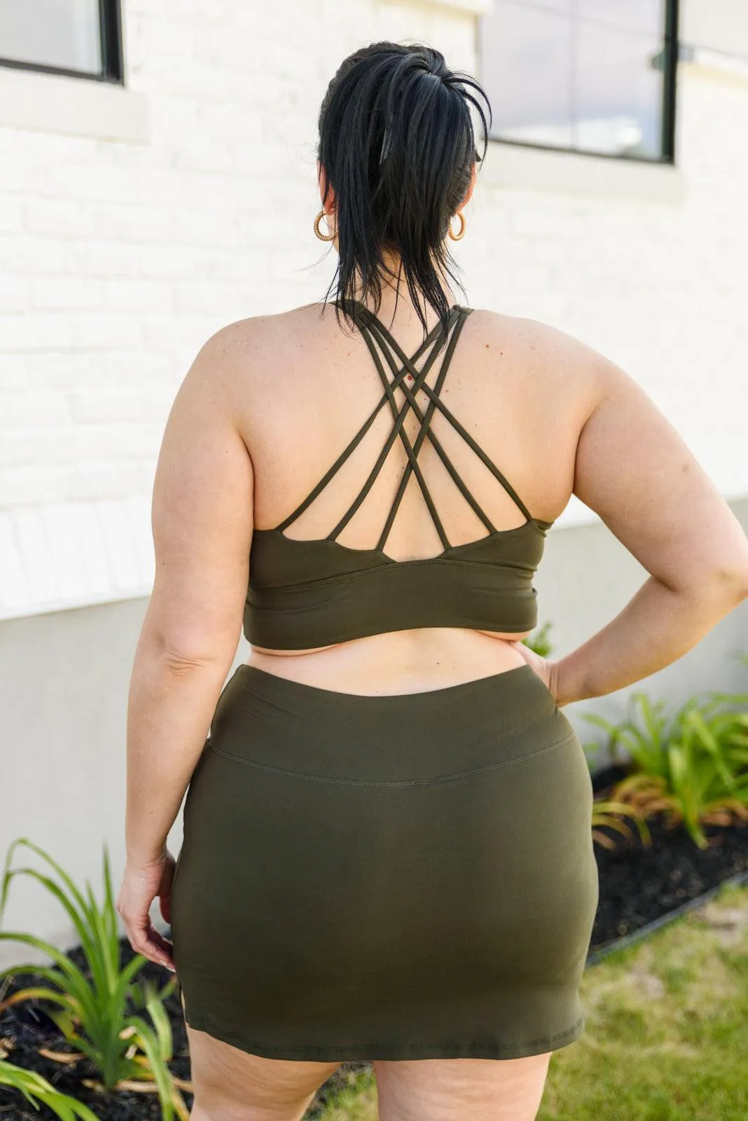 Hazel Blues® | Next Move Sports Bra In Olive