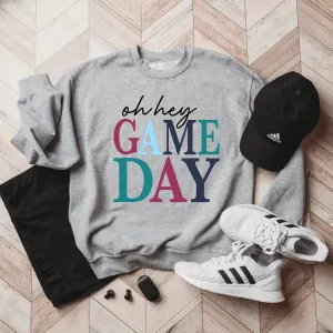 Hazel Blues® | Oh Hey Game Day Graphic Sweatshirt