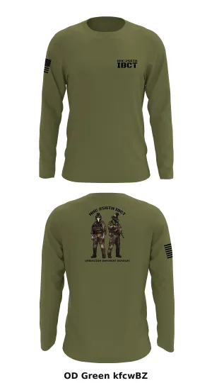 HHC 256th IBCT Store 1 Core Men's LS Performance Tee - kfcwBZ