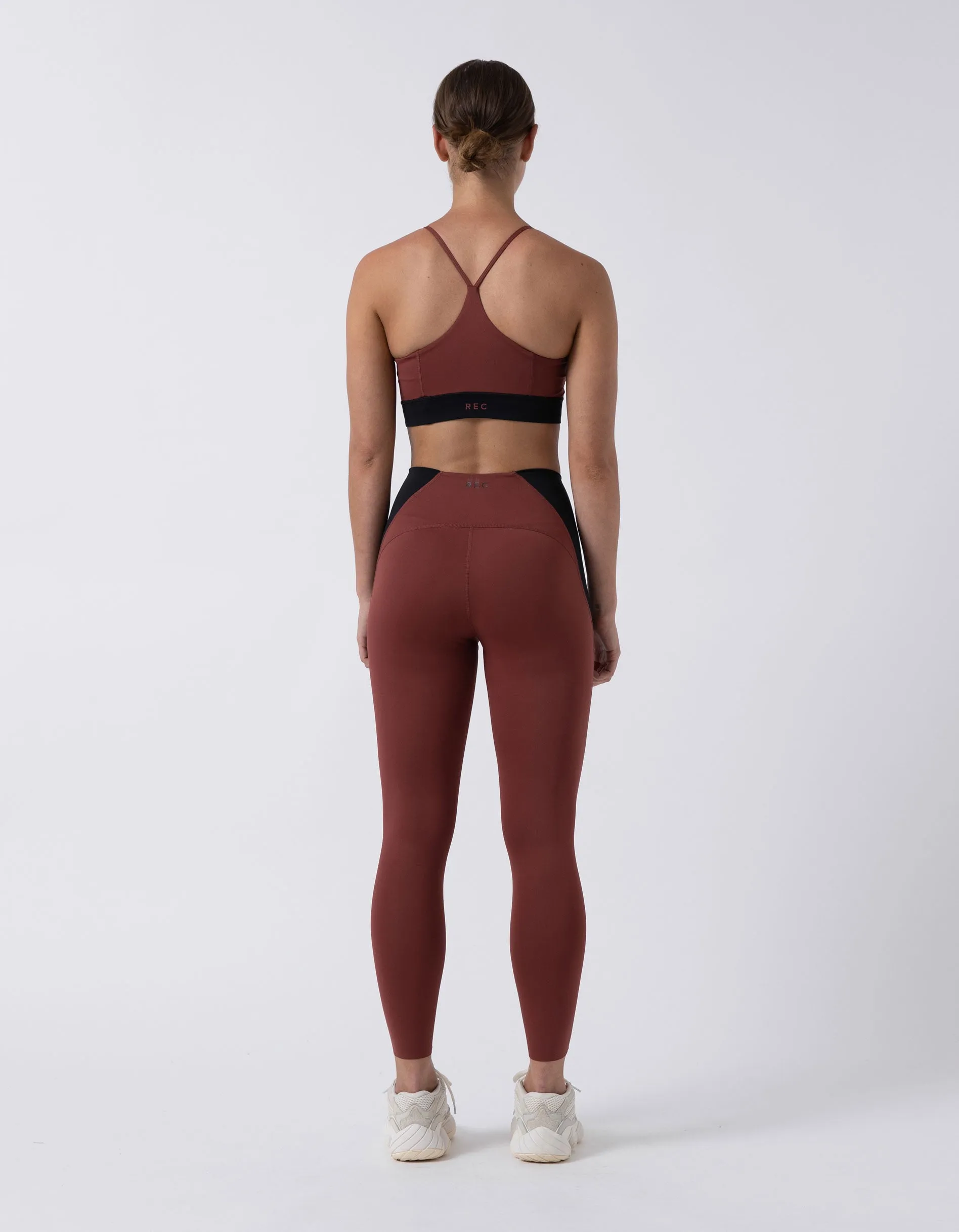 Hold Sports Bra Dk Cherry/Black