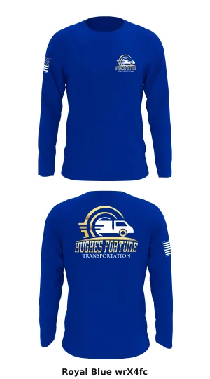 Hughes Fortune Transportation Store 1 Core Men's LS Performance Tee - wrX4fc