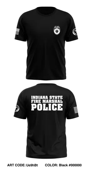 Indiana State Fire Marshal Store 1 Core Men's SS Performance Tee - Ue9hBt
