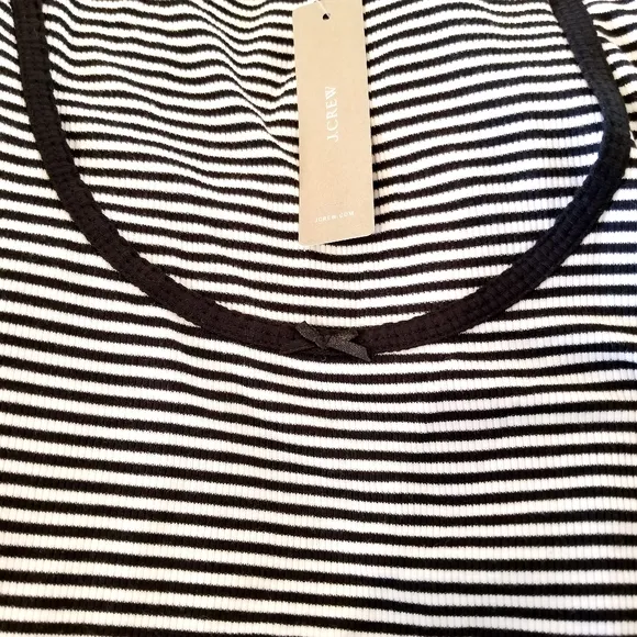 J CREW Ribbed long-sleeved pajama top &amp; pants