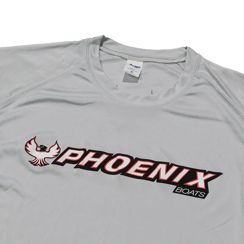 Jasper LS Performance Tee - Aluminum