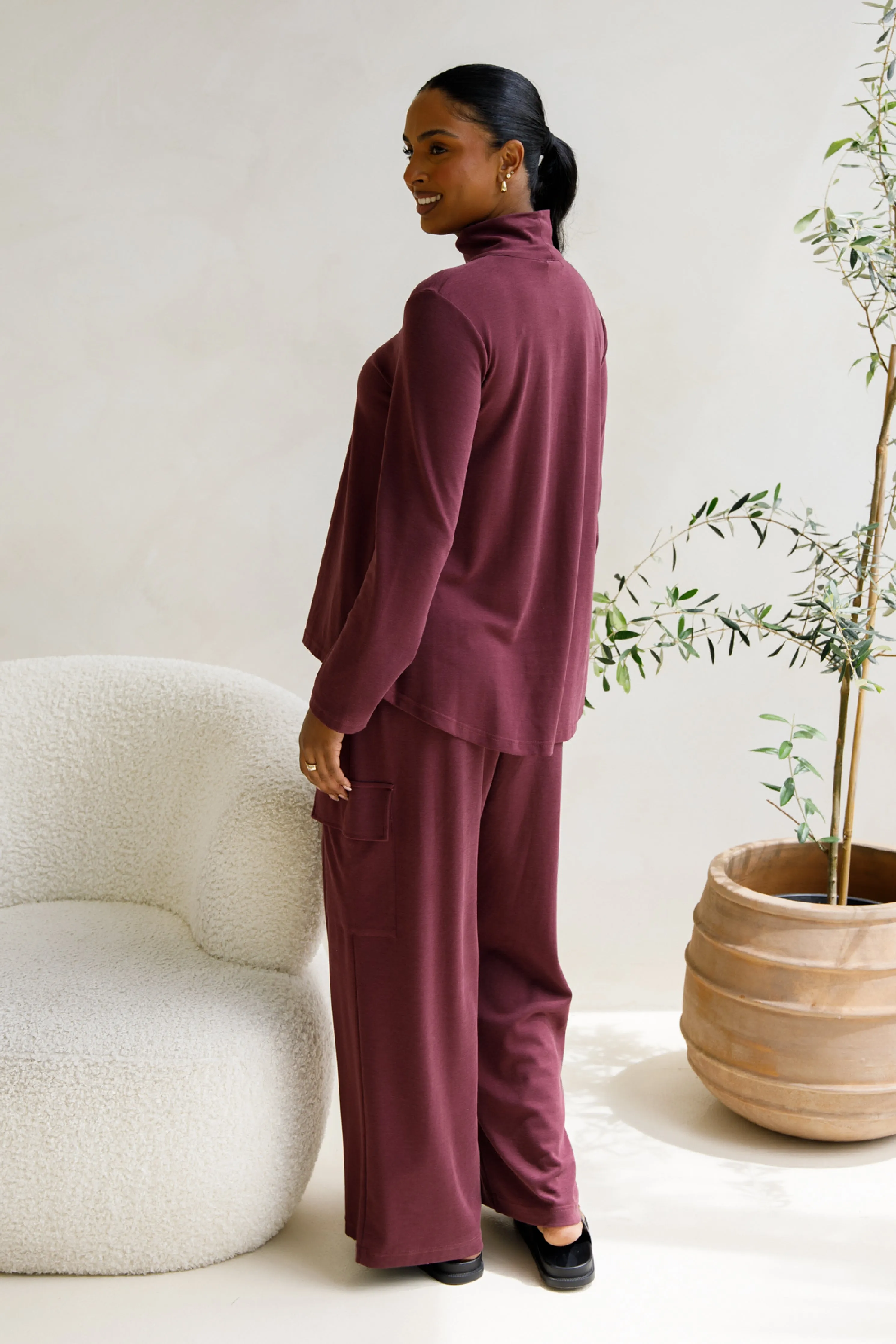 Jazmine Lounge Top | Shiraz