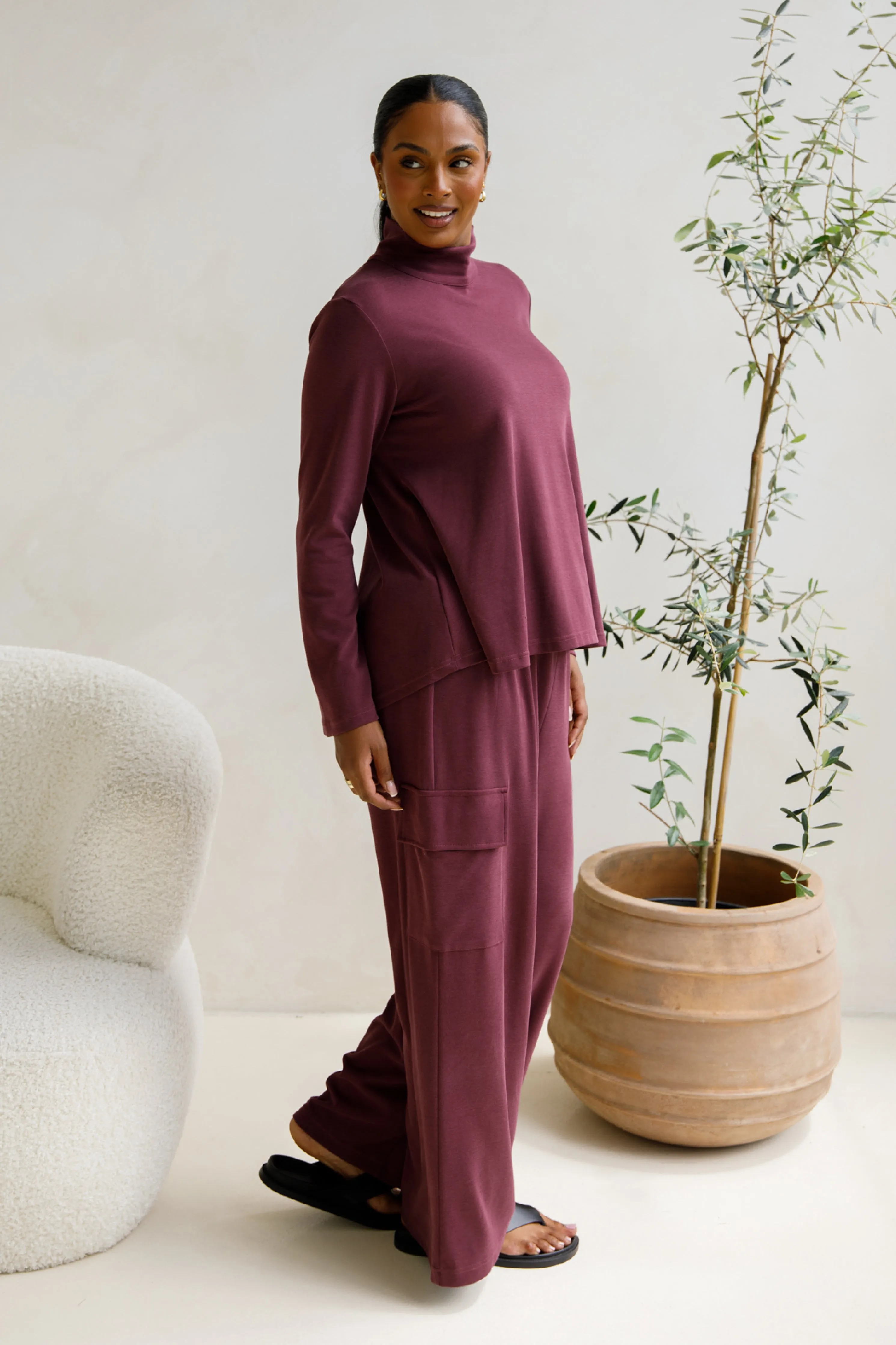 Jazmine Lounge Top | Shiraz
