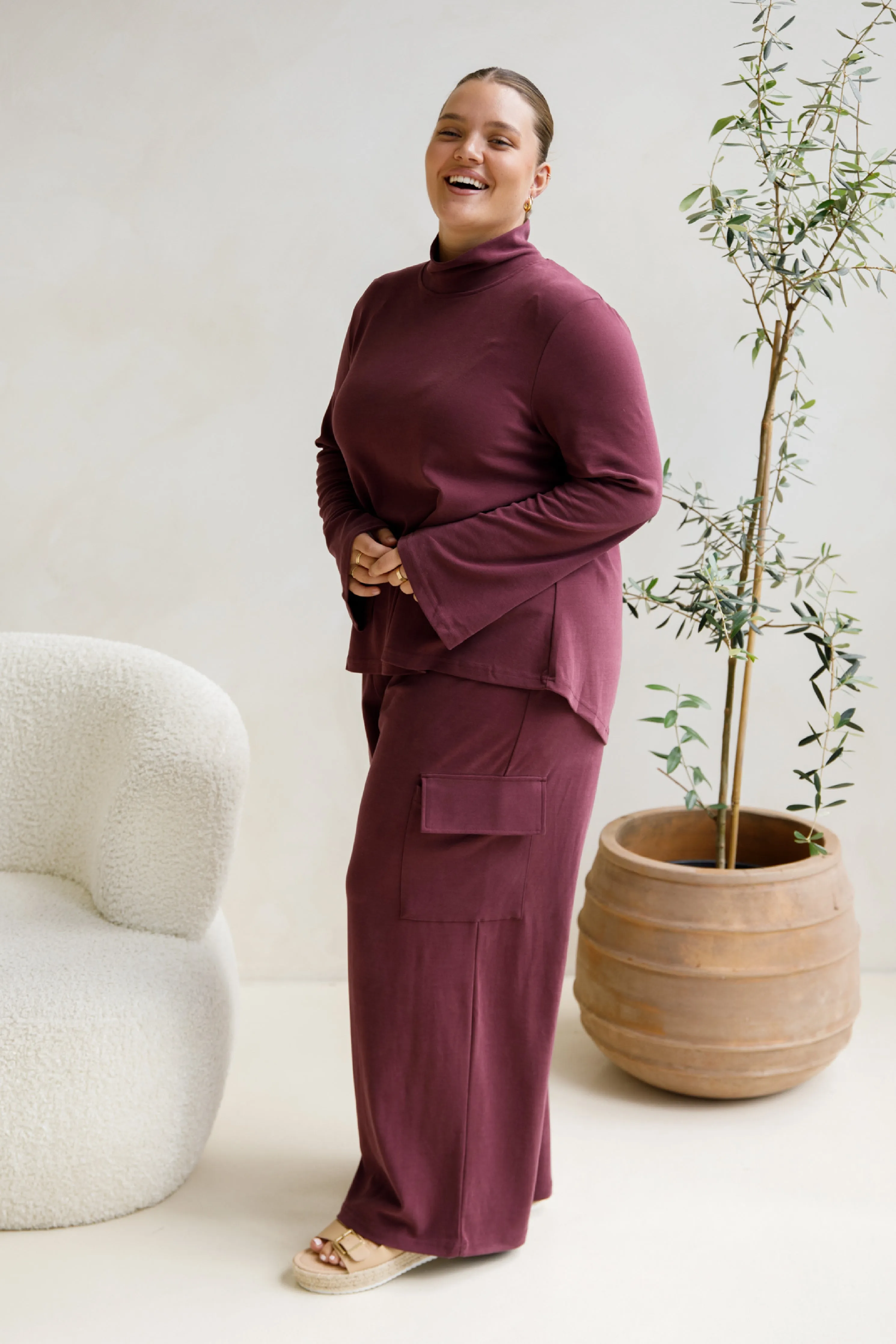 Jazmine Lounge Top | Shiraz