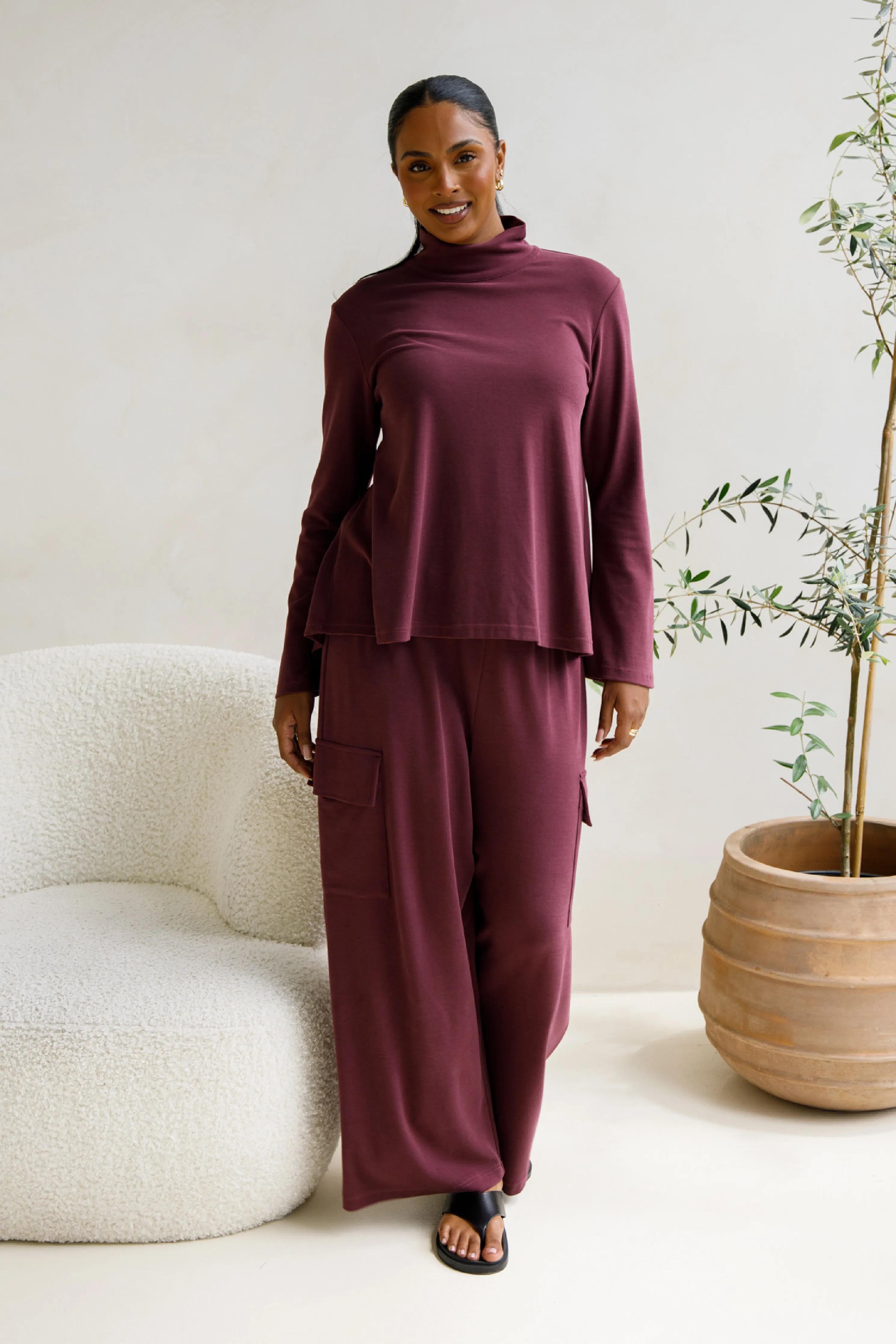 Jazmine Lounge Top | Shiraz