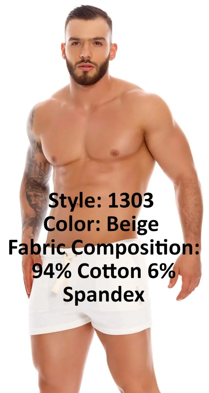 JOR 1303 Urban Athletic Shorts Beige