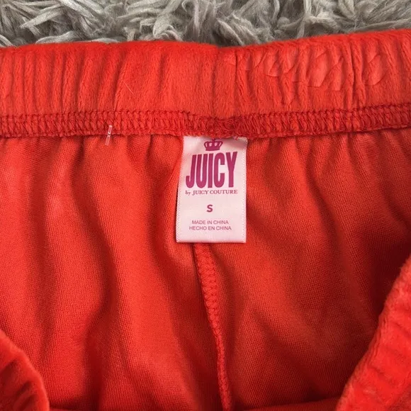 Juicy Couture 3 Piece Long Sleeve, Shorts, and Pants Loungewear Set